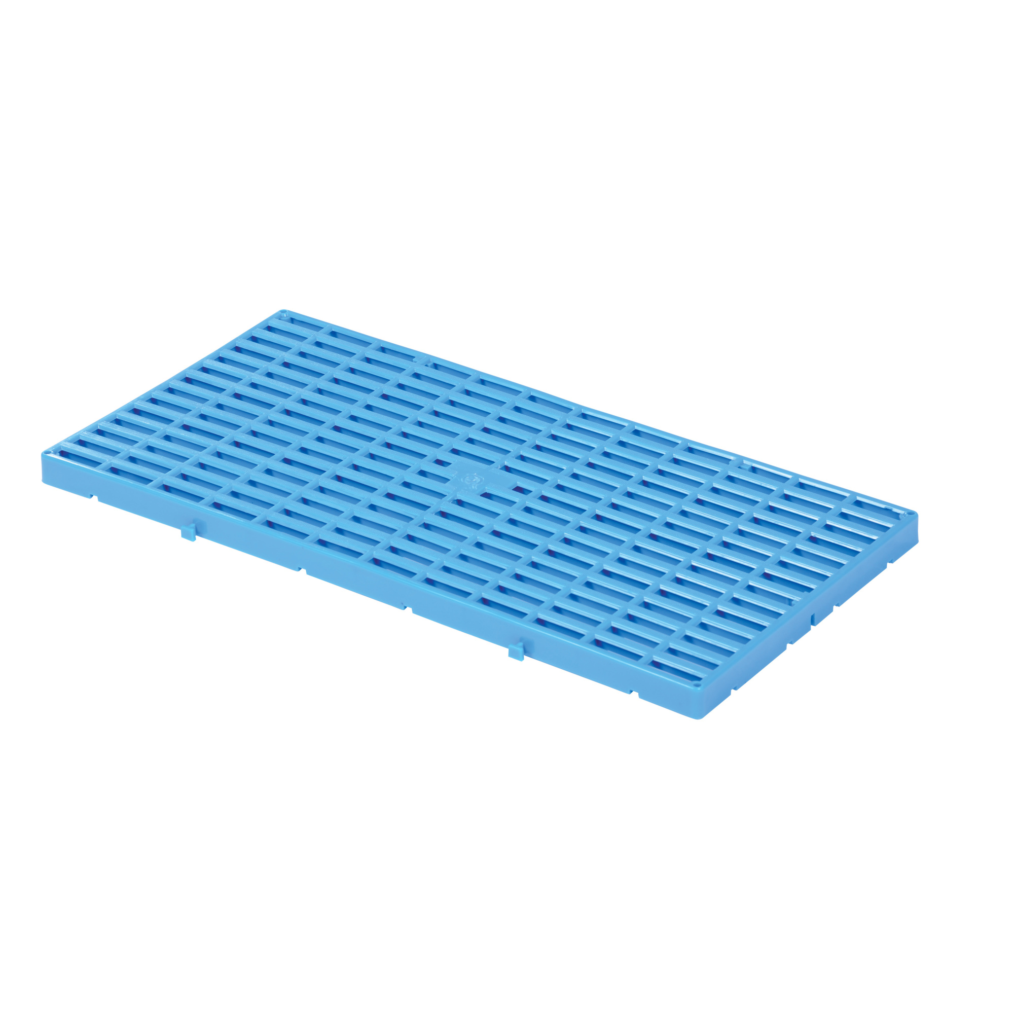 Vestil Poly Floor Grid - 15 Pack, 1100-Lb. Capacity, Blue, Model# F-GRID